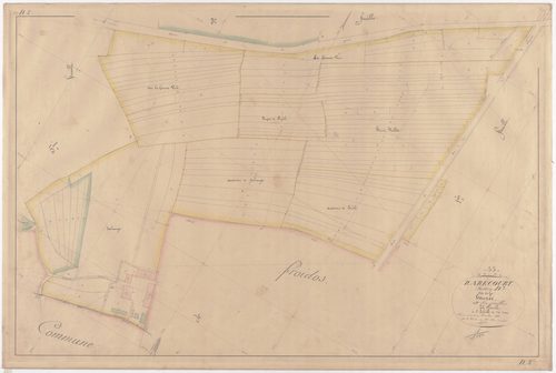 RARECOURT - Section D - de la Henrée - feuille 02