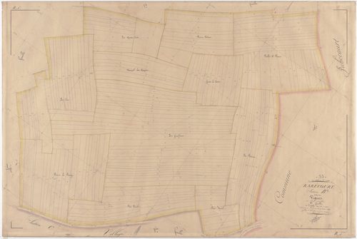 RARECOURT - Section B - des Vignes - feuille 05