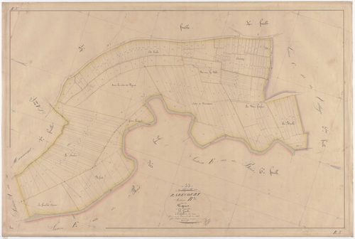 RARECOURT - Section B - des Vignes - feuille 03