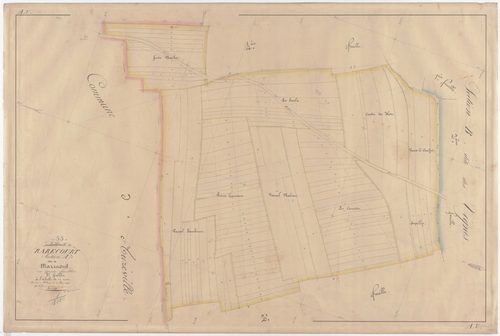 RARECOURT - Section A - de Marmont - feuille 03