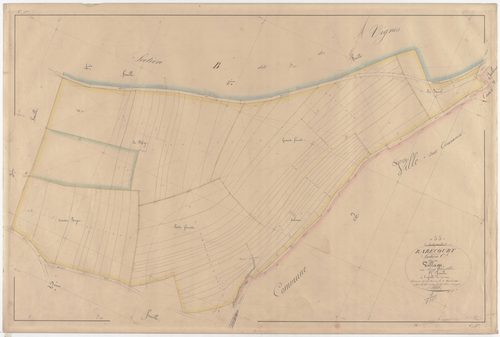 RARECOURT - Section C - du Village - feuille 01