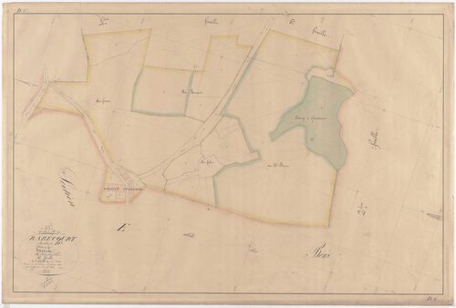 RARECOURT - Section D - de la Henrée - feuille 06