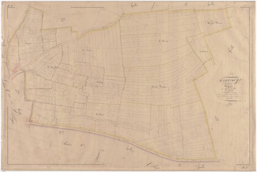 RARECOURT - Section B - des Vignes - feuille 04