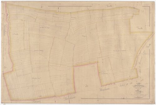 RECICOURT - Section E - du Village - feuille 04