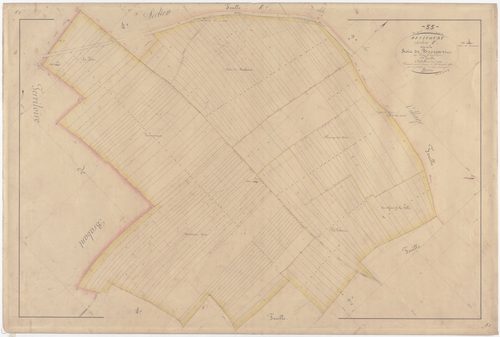 RECICOURT - Section F - la Roie de Brocourt - feuille 01
