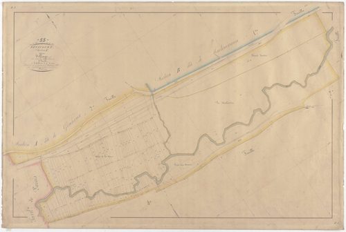RECICOURT - Section E - du Village - feuille 03