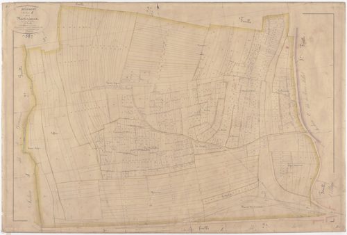 RECICOURT - Section B - de Martinévaux - feuille 01