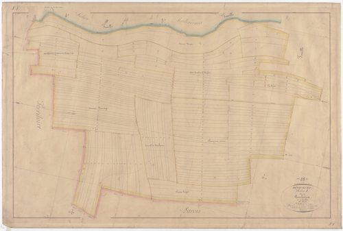 RECICOURT - Section A - de Gonhoux - feuille 01