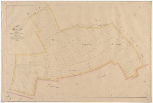 RECICOURT - Section F - la Roie de Brocourt - feuille 03