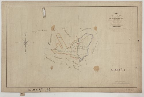 REMENNECOURT - Tableau d'assemblage feuille 01