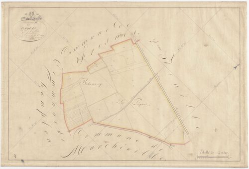 RIAVILLE - Section B - des Paquis - feuille 01