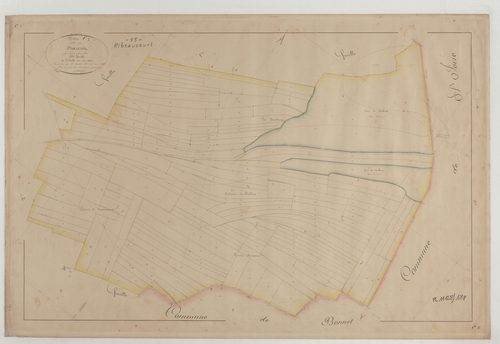 RIBEAUCOURT - Section C du Charevet feuille 03