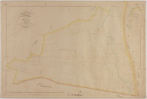 RIBEAUCOURT - Section E de la Clomière feuille 02