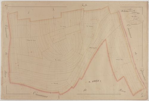 RIBEAUCOURT - Section D des Tailles feuille 05