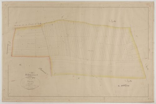 RIBEAUCOURT - Section C du Charevet feuille 05