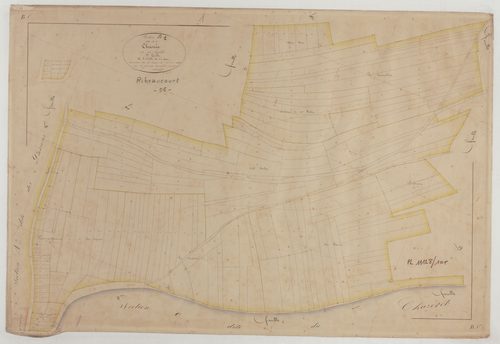 RIBEAUCOURT - Section B de la Chanée feuille 01