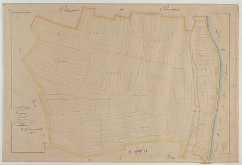 RIBEAUCOURT - Section A des Parsons feuille 07