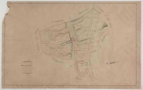 RIBEAUCOURT - Tableau d'assemblage feuille 01