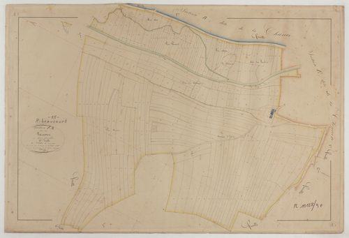 RIBEAUCOURT - Section A des Parsons feuille 08
