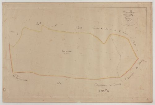 RIBEAUCOURT - Section A des Parsons feuille 04