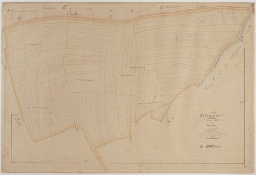 RIBEAUCOURT - Section D des Tailles feuille 01