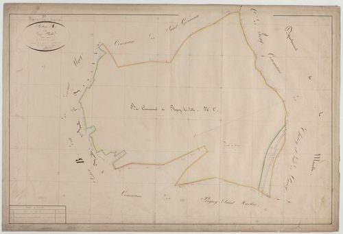 RIGNY-LA-SALLE - Section A des Bois feuille U