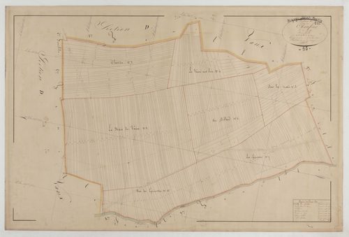 RIGNY-SAINT-MARTIN - Section E du Chaufour feuille 01