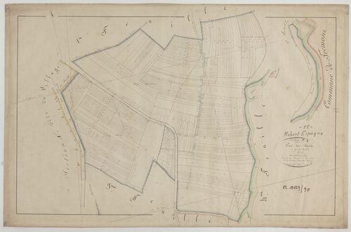 ROBERT-ESPAGNE - Section B de Pont- sur-Saulx feuille 02