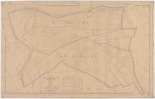 ROMAGNE-SOUS-LES-COTES - Section C - des Bois - feuille 03