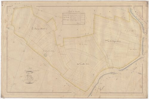 ROMAGNE-SOUS-LES-COTES - Section A - des Bois - feuille 06