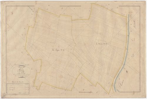 ROMAGNE-SOUS-LES-COTES - Section A - des Bois - feuille 07