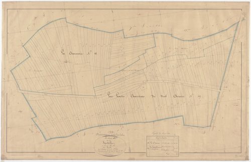 ROMAGNE-SOUS-LES-COTES - Section B - des Sartelles - feuille 10