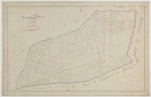ROUVROIS-SUR-MEUSE - Section B d'Hazot feuille 02