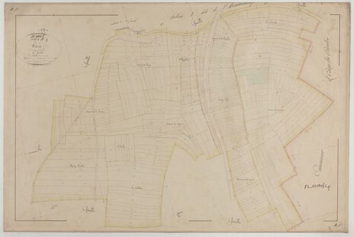 RUMONT - Section B de Bane feuille 01