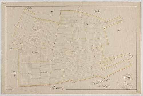 RUMONT - Section B de Bane feuille 04
