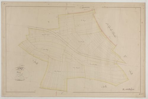 RUMONT - Section B de Bane feuille 02
