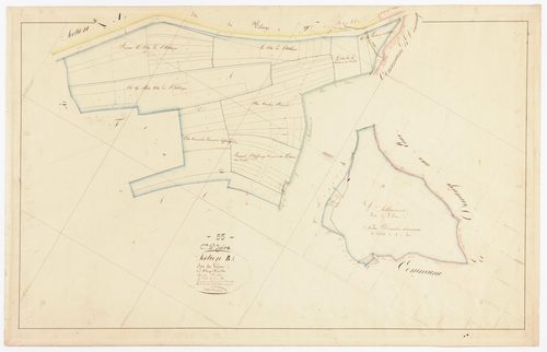 SAINT-JOIRE - Section B des Grèves feuille 01