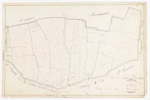 SAINT-MAURICE-SOUS-LES-COTES - Section A la Praie feuille U