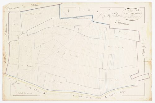 SAINT-MAURICE-SOUS-LES-COTES - Section A Haut des Champs feuille 02