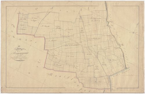 SAINT-PIERREVILLERS - Section A - de Remenoncourt - feuille 02