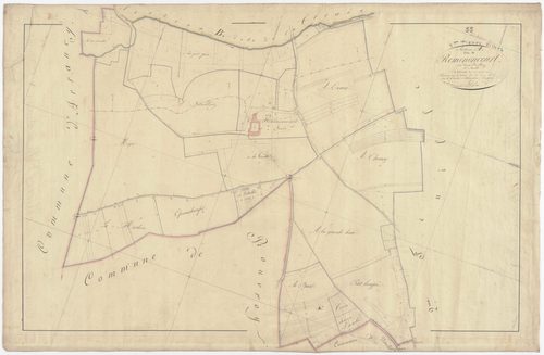 SAINT-PIERREVILLERS - Section A - de Remenoncourt - feuille 01