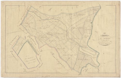 SAINT-PIERREVILLERS - Section C - de Rachoux - feuille 02