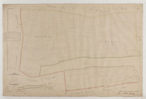 SALMAGNE - Section D des Fosses feuille 04