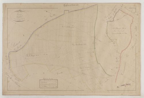 SALMAGNE - Section D des Fosses feuille 01