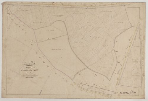 SAUDRUPT - Section C derrière la Ville feuille 03