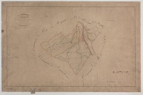 SAUDRUPT - Tableau d'assemblage feuille 01