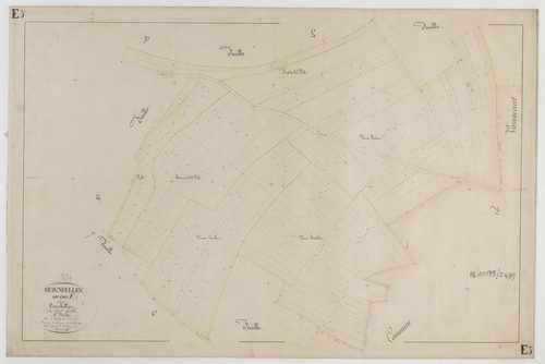 SEIGNEULLES - Section E de Courbillon feuille 05