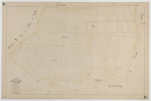 SEIGNEULLES - Section B de l'Epinotte feuille 02