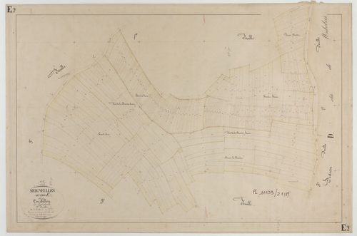 SEIGNEULLES - Section E de Courbillon feuille 02
