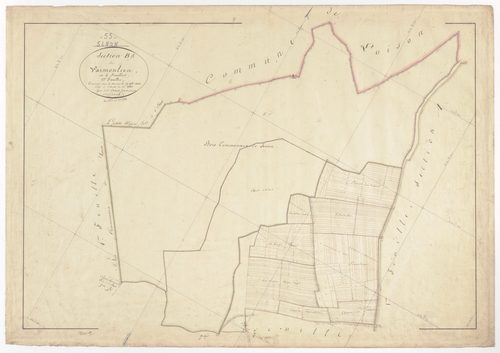 SENON - Section B - de Varmonlieu - feuille 01
